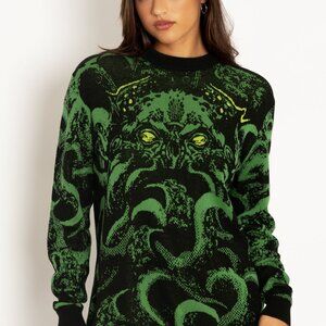 Cthulhu Oversized Knit Sweater